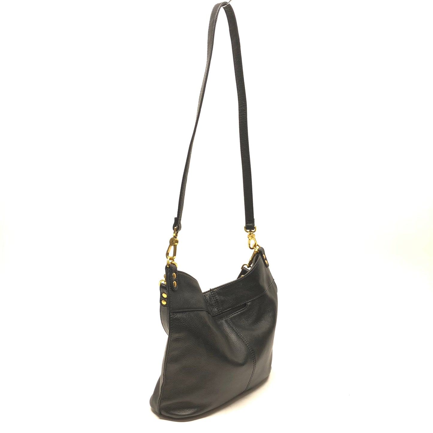 Handbag Leather By Hobo Intl, Size: Large