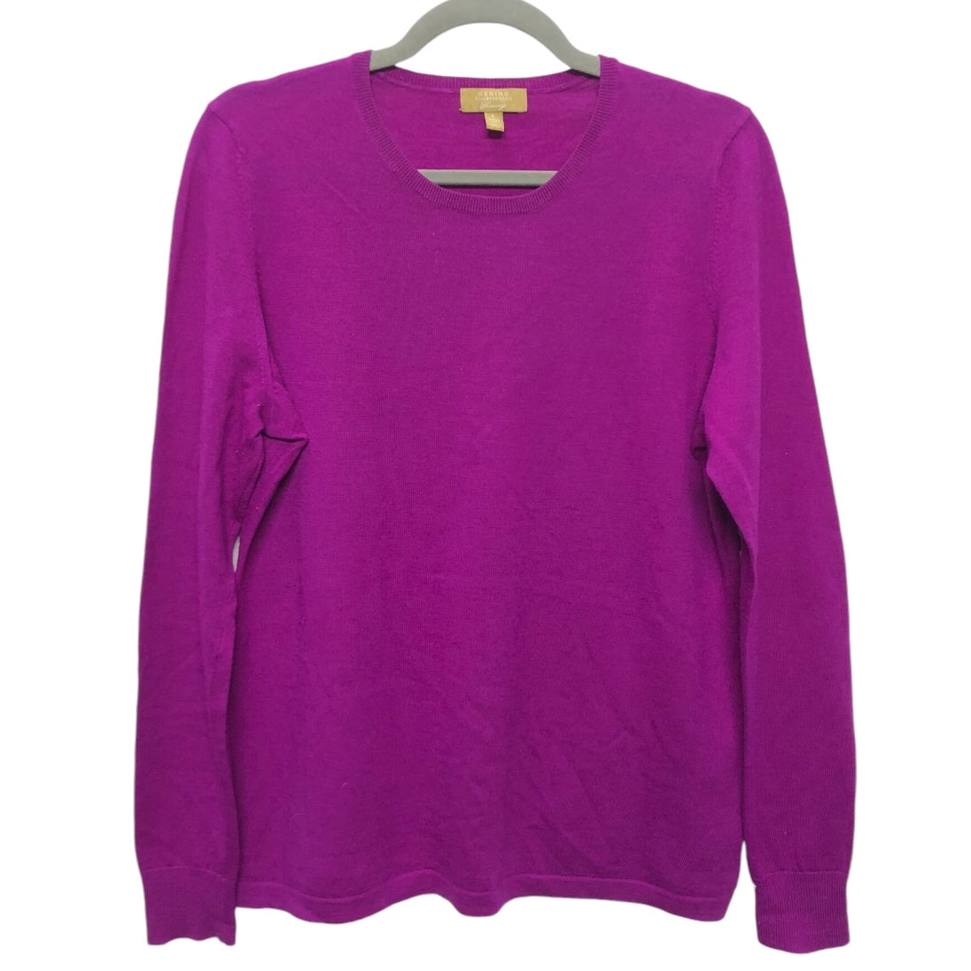 Sweater By Charter Club In Purple, Size: L