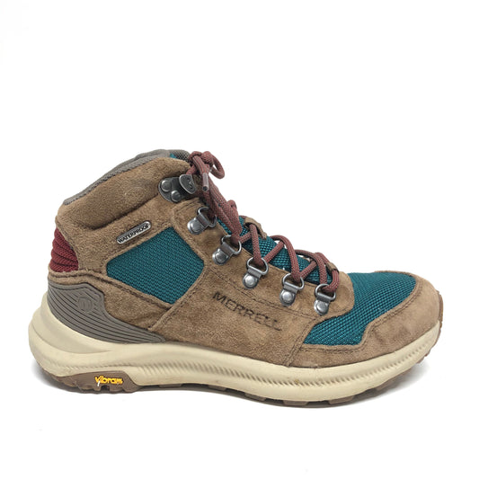 Shoes Athletic By Merrell In Tan, Size: 7.5