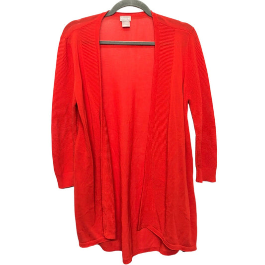 Cardigan By Chicos In Red, Size: M