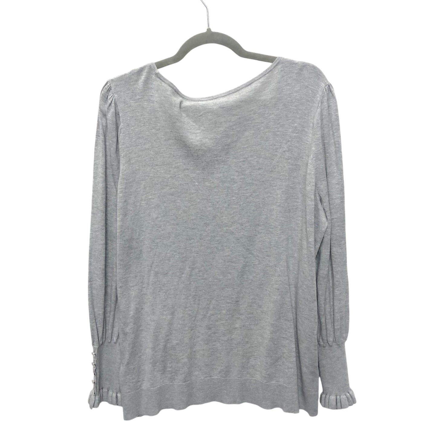 Sweater By Lauren By Ralph Lauren In Grey, Size: 2x