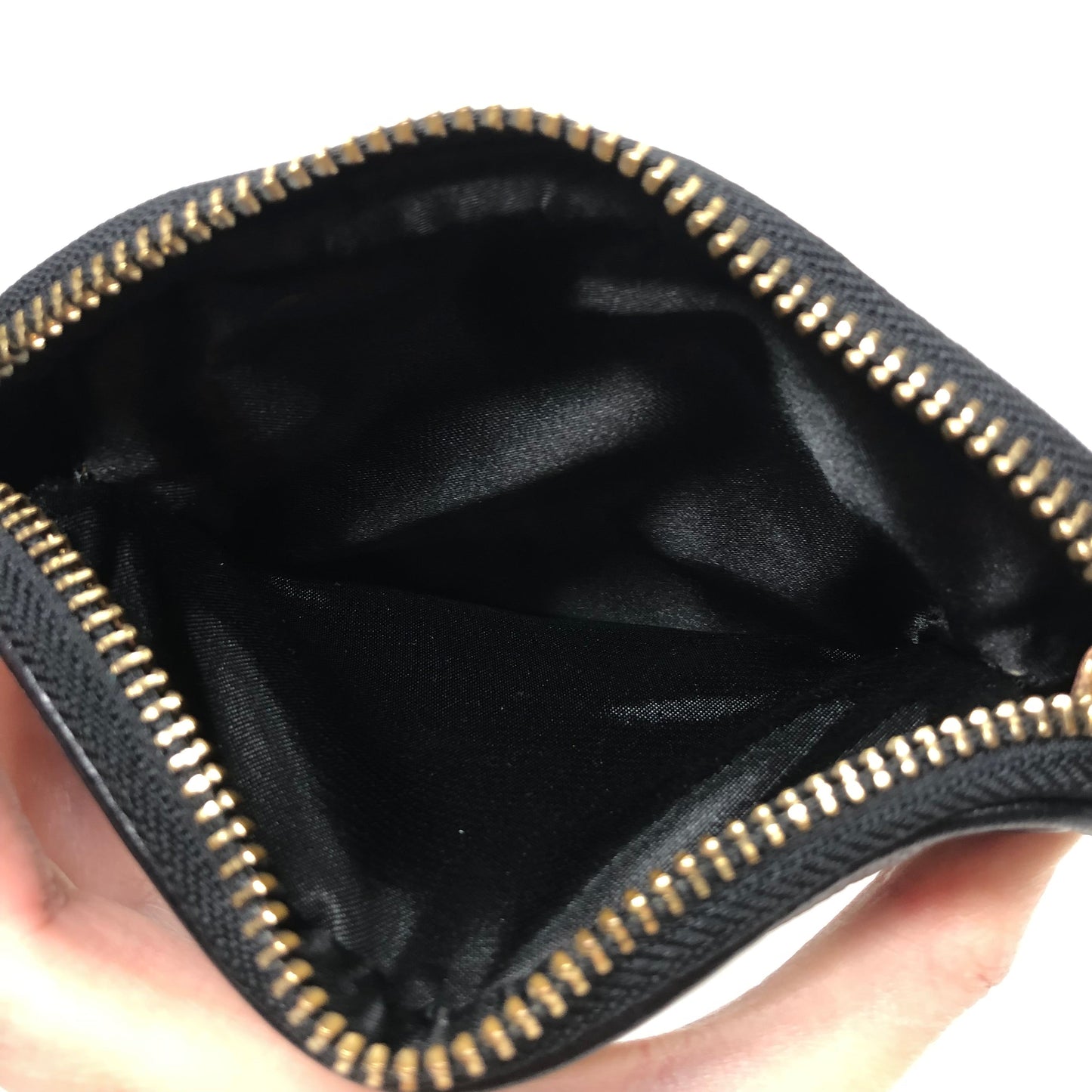 Coin Purse Leather By Dkny, Size: Small