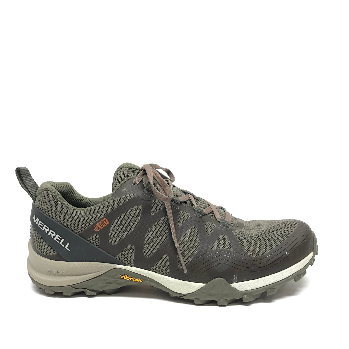 Shoes Athletic By Merrell In Green, Size: 9.5