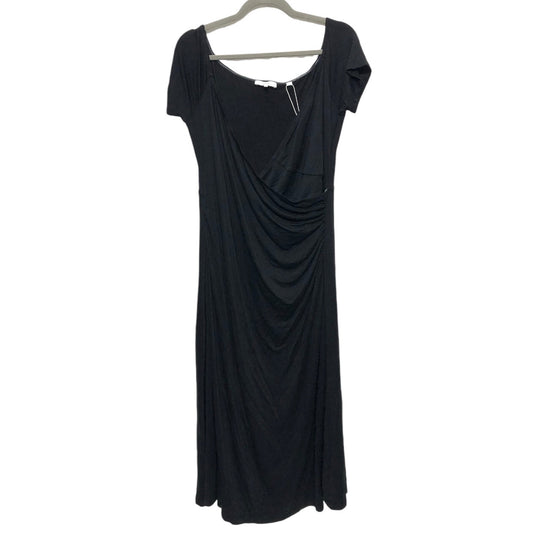 Dress Casual Midi By Vince In Black, Size: Xl