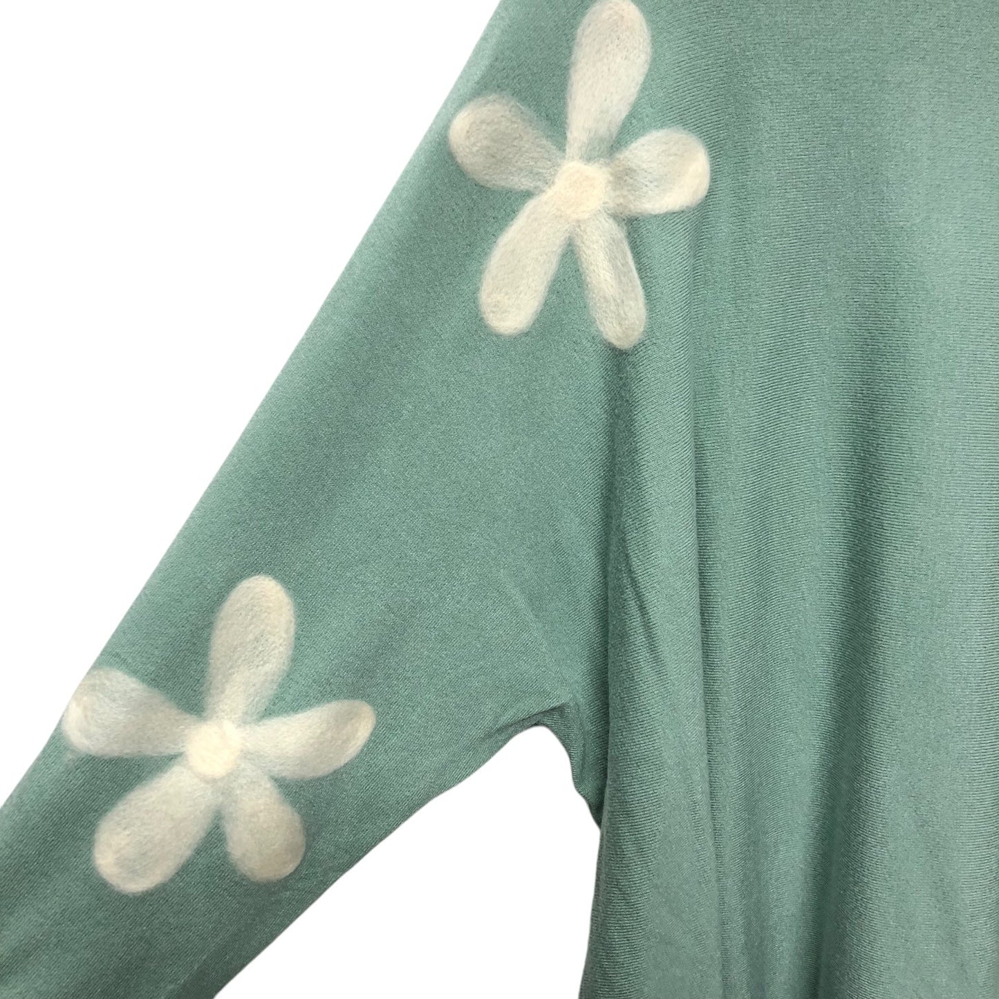 Sweater By Cmc In Green, Size: 2x