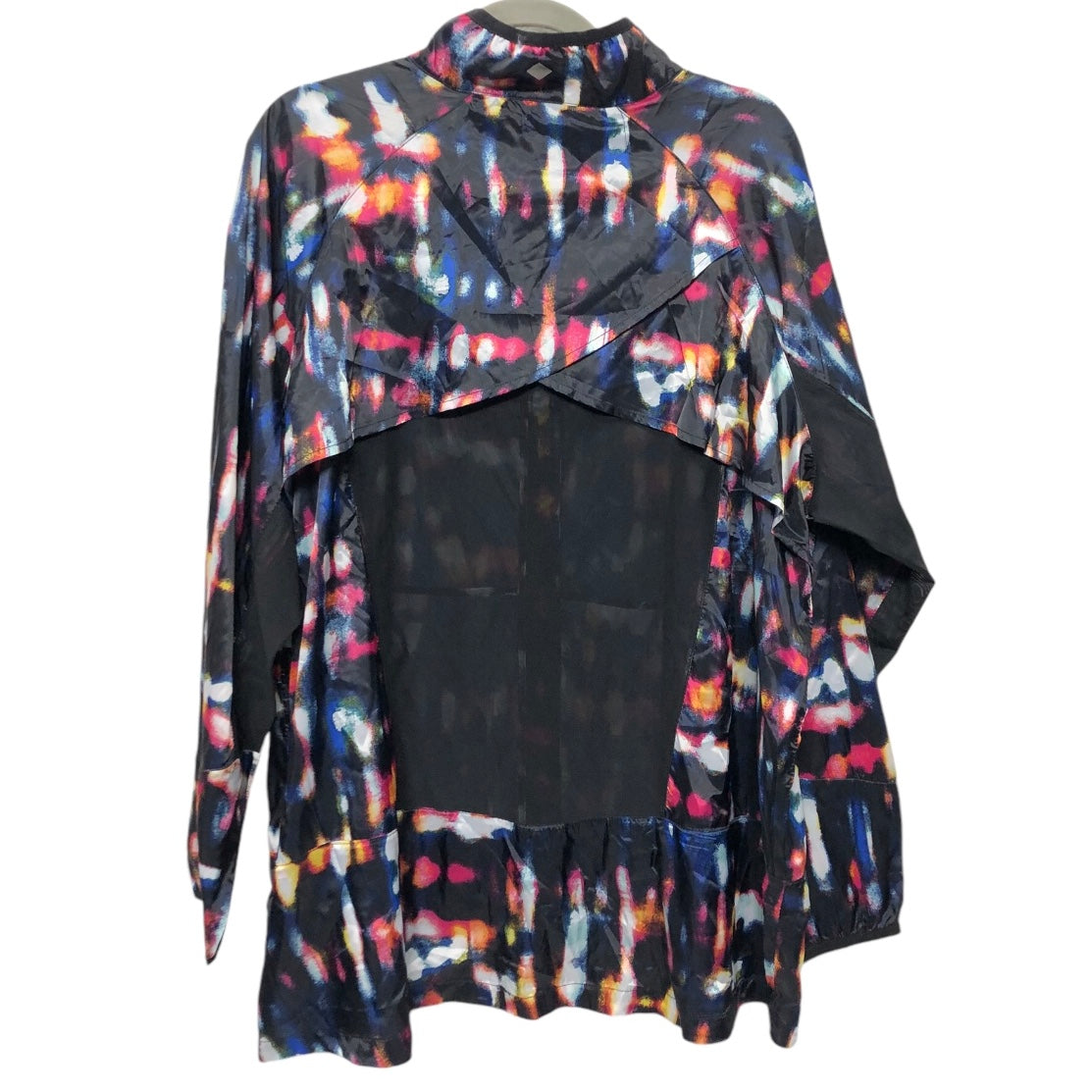 Jacket Windbreaker By Lularoe In Multi-colored, Size: 1x