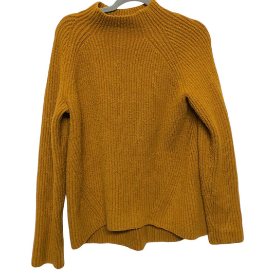 Sweater By Madewell In Brown & Yellow, Size: M