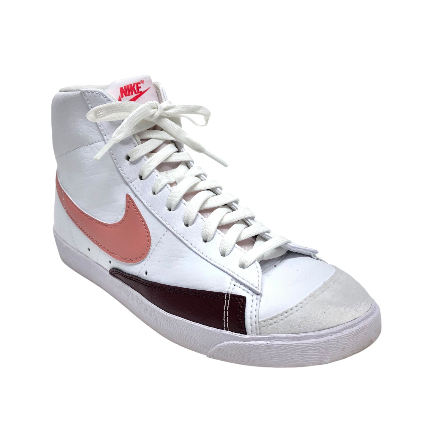 Shoes Athletic By Nike In Pink & White, Size: 9.5