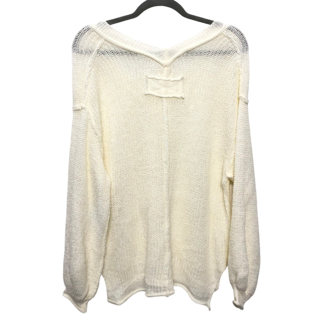 Sweater By Pol In Beige, Size: S