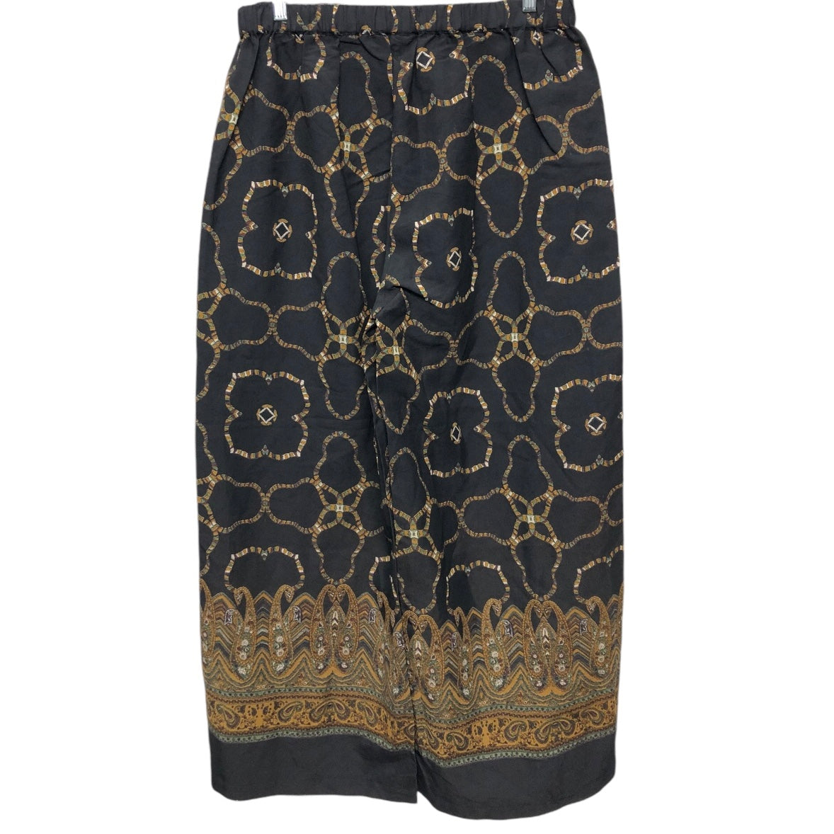 Pants Wide Leg By Cmc In Black & Gold, Size: Xl