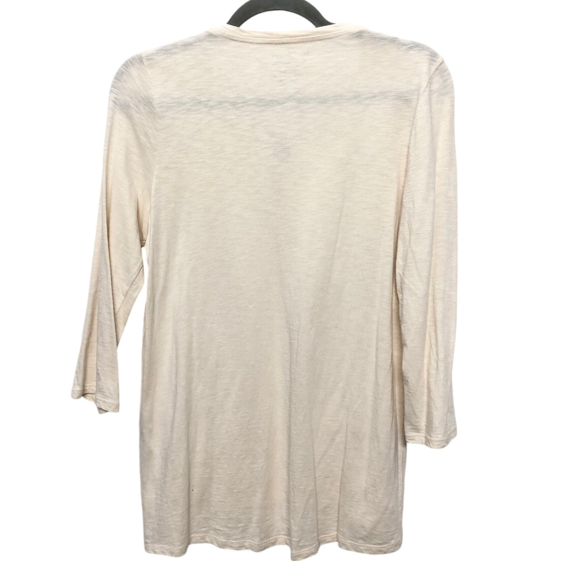 Top Long Sleeve By Chicos In Cream, Size: S