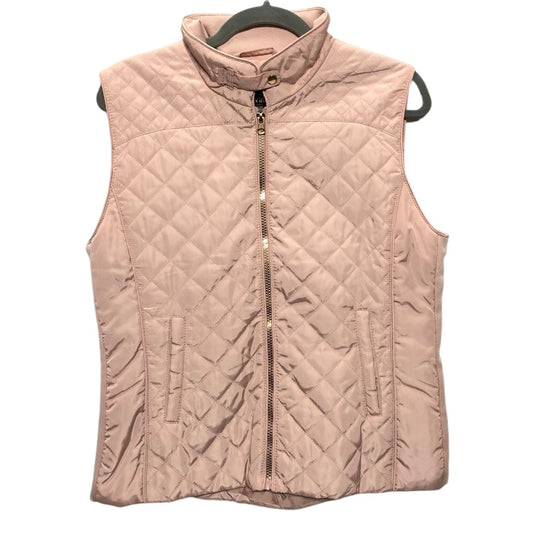 Vest Puffer & Quilted By Clothes Mentor In Pink, Size: Lp