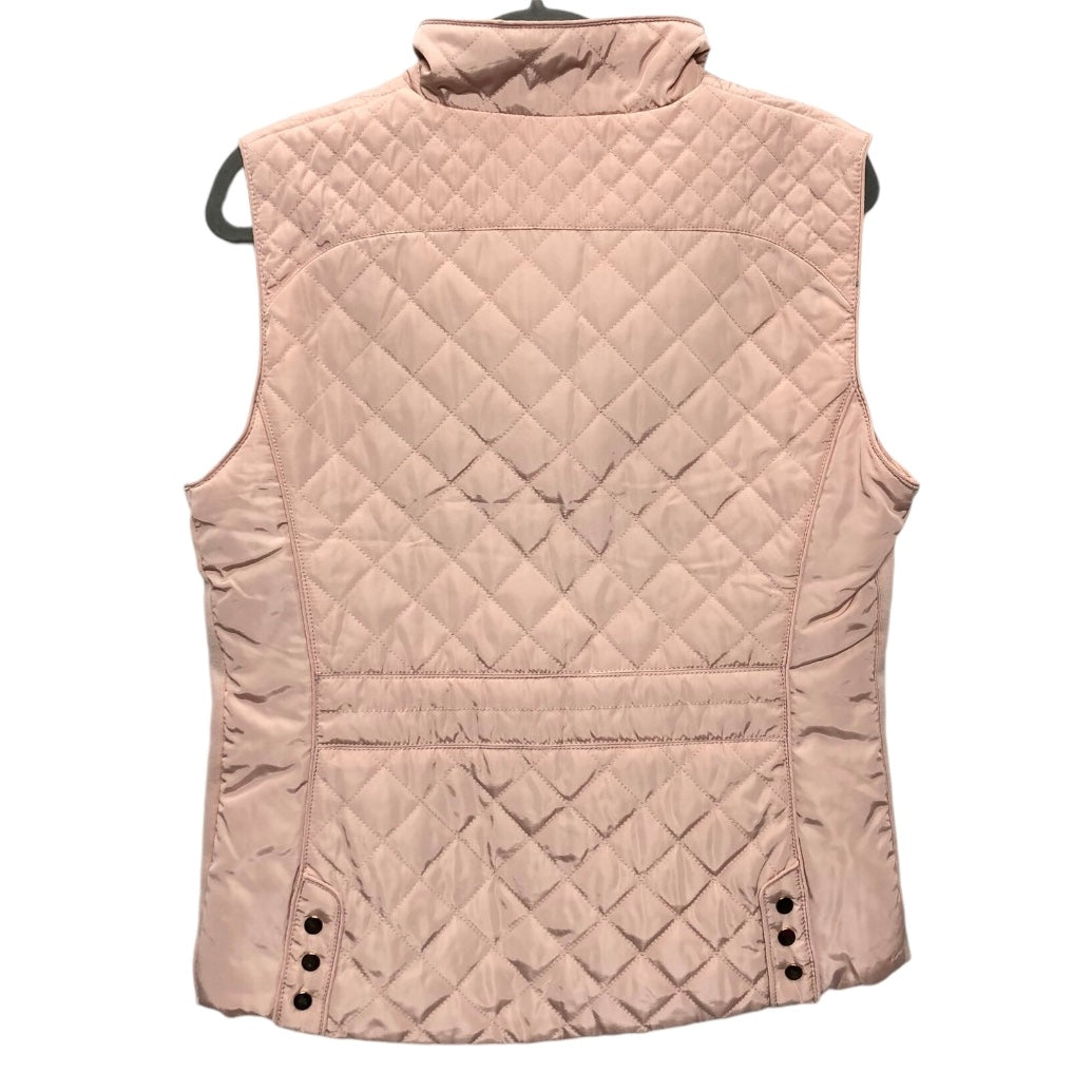 Vest Puffer & Quilted By Clothes Mentor In Pink, Size: Lp