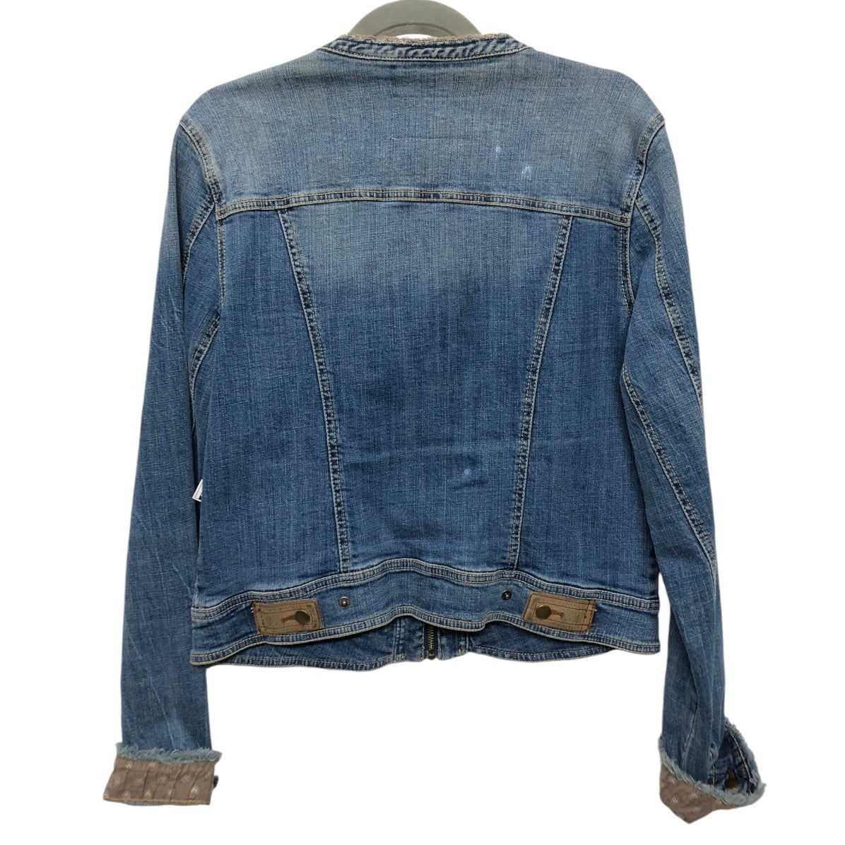 Jacket Denim By Pilcro In Blue Denim, Size: L