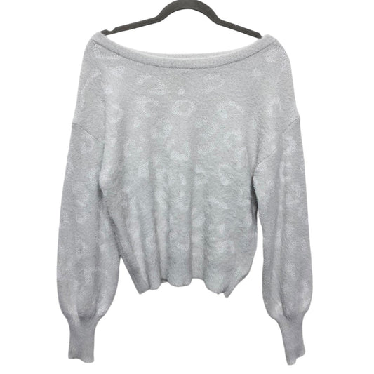 Sweater By Express In Grey, Size: S