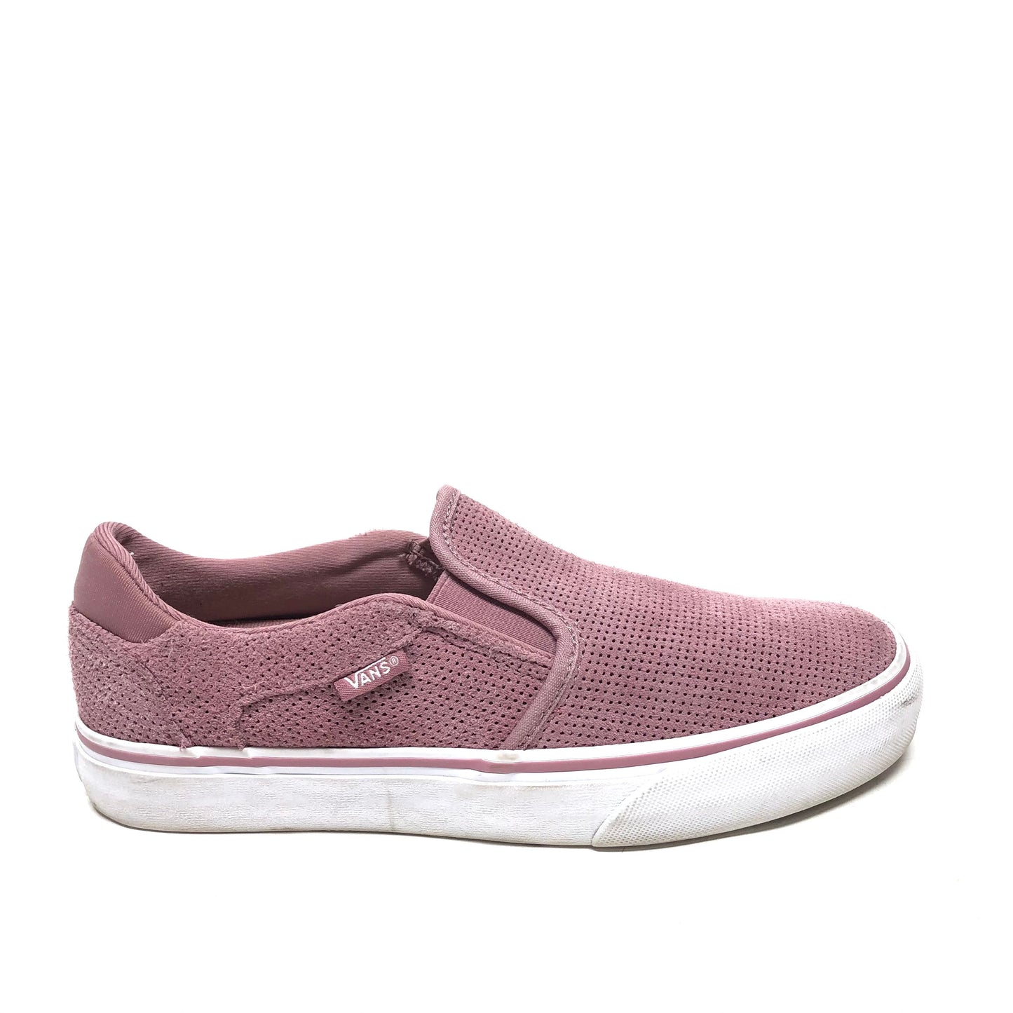 Shoes Sneakers By Vans In Mauve, Size: 7