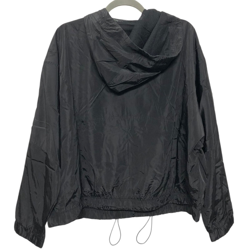 Jacket Windbreaker By Cme In Black, Size: Xxl