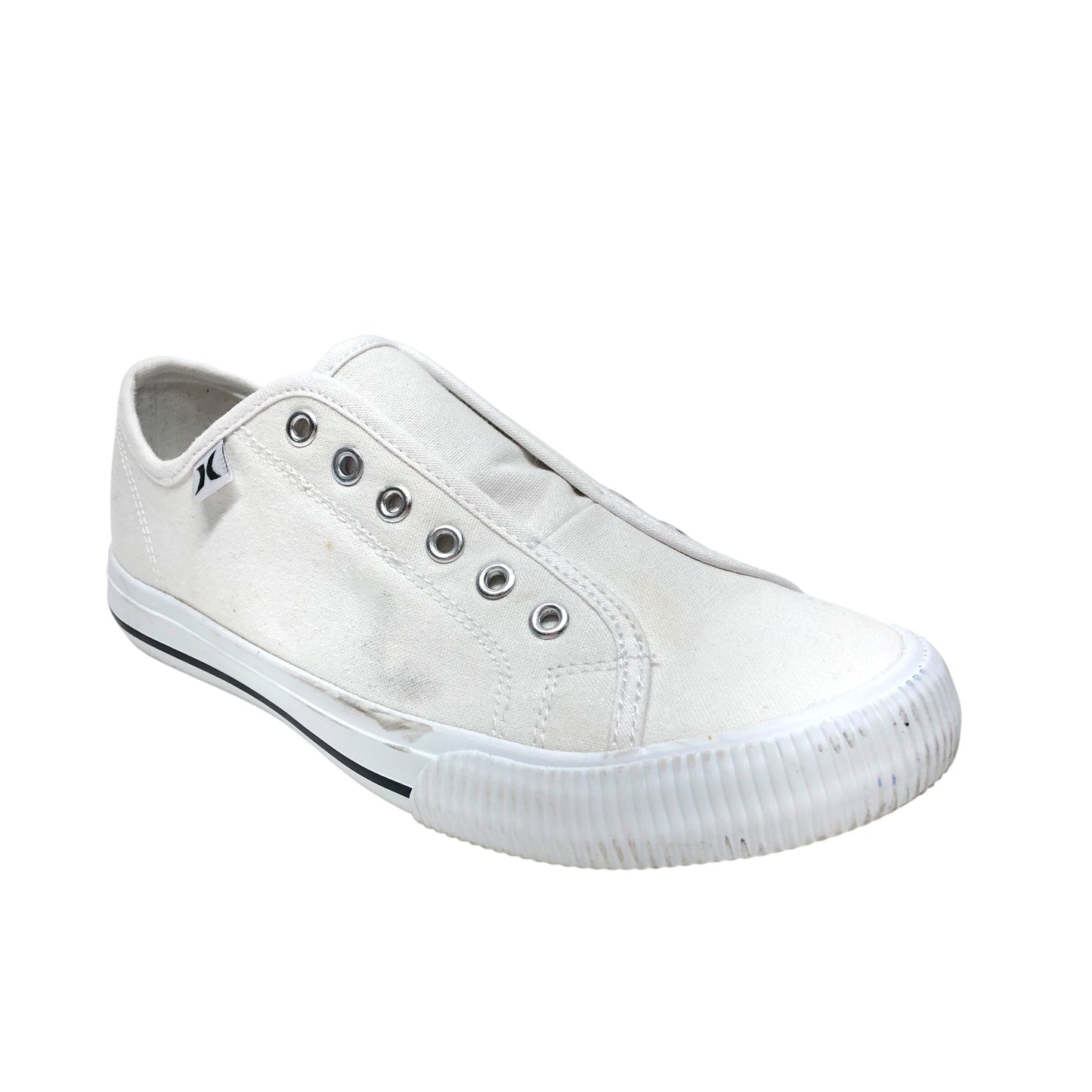 Shoes Sneakers By Clothes Mentor In White, Size: 6.5