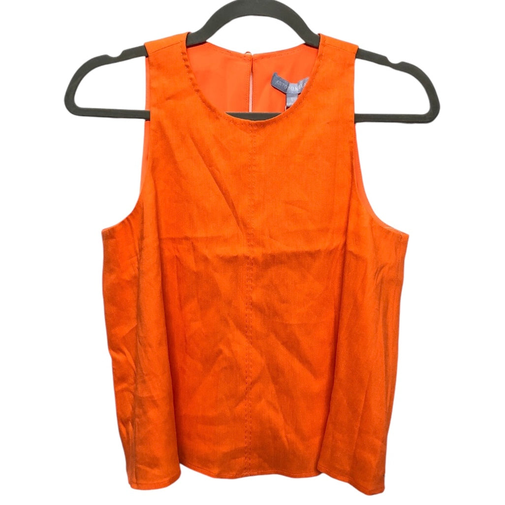 Top Sleeveless By Antonio Melani In Orange, Size: S