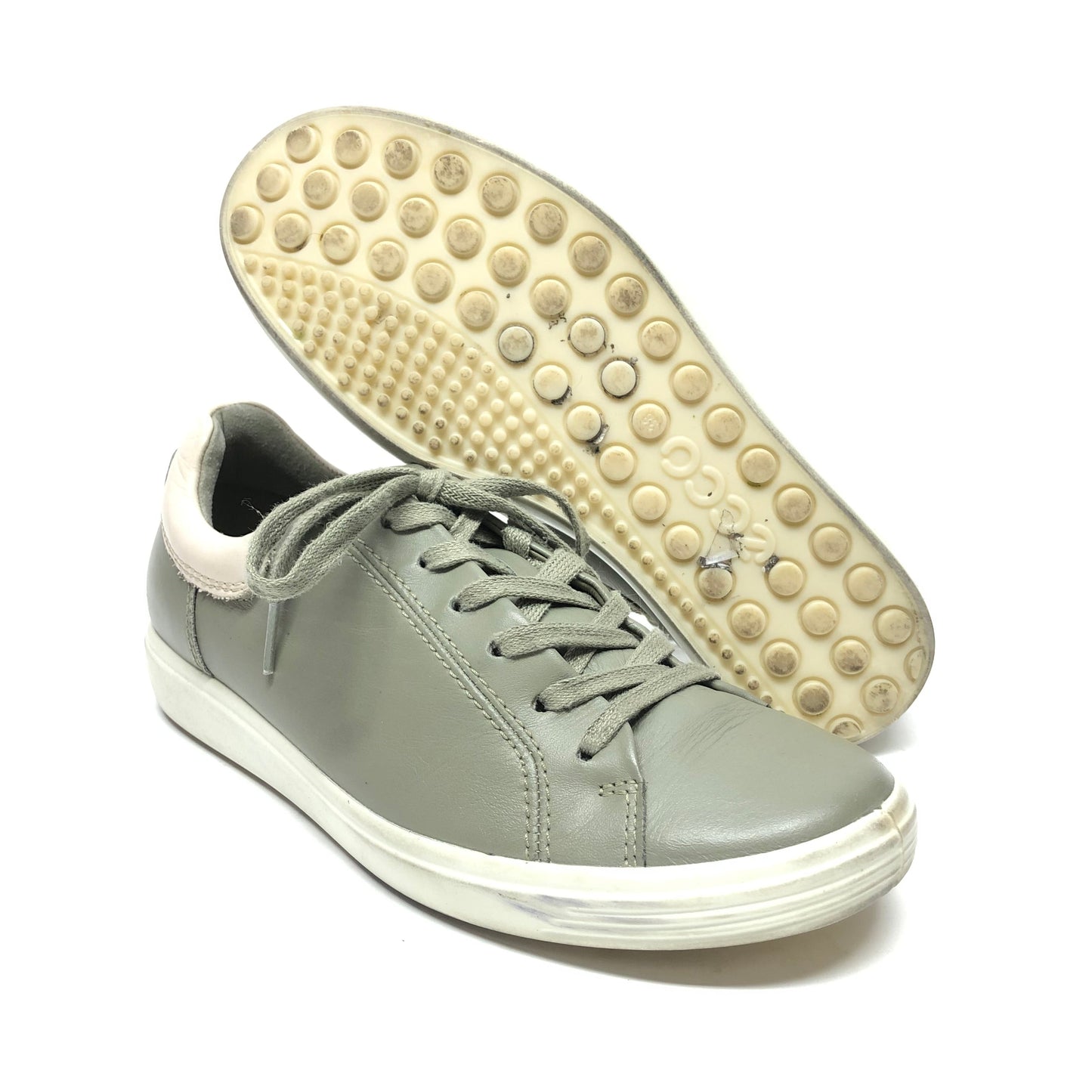 Shoes Sneakers By Ecco In Green, Size: 7.5