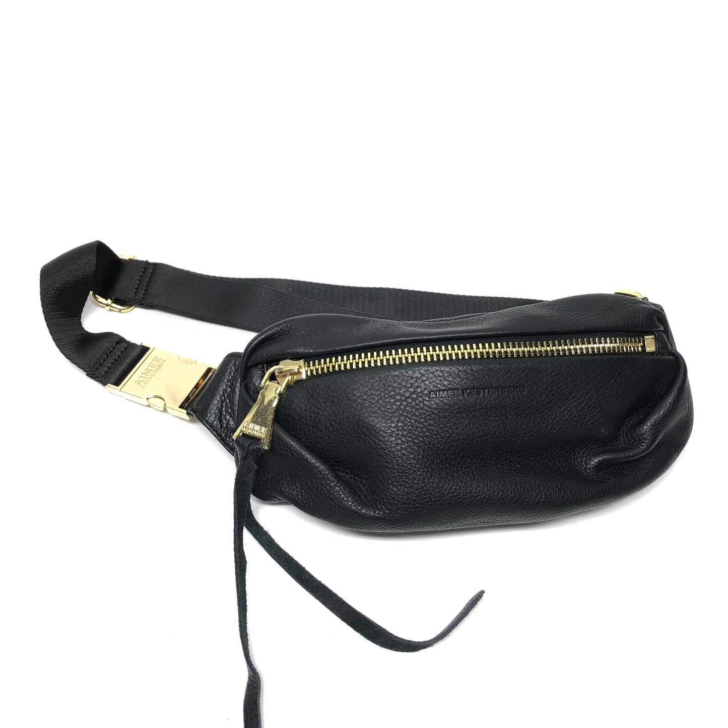 Belt Bag Leather By Aimee Kestenberg, Size: Medium