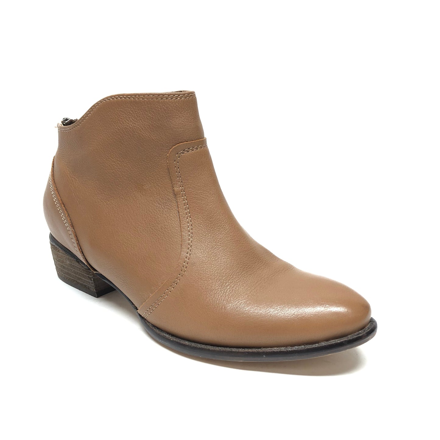 Boots Ankle Heels By Seychelles In Tan, Size: 8.5