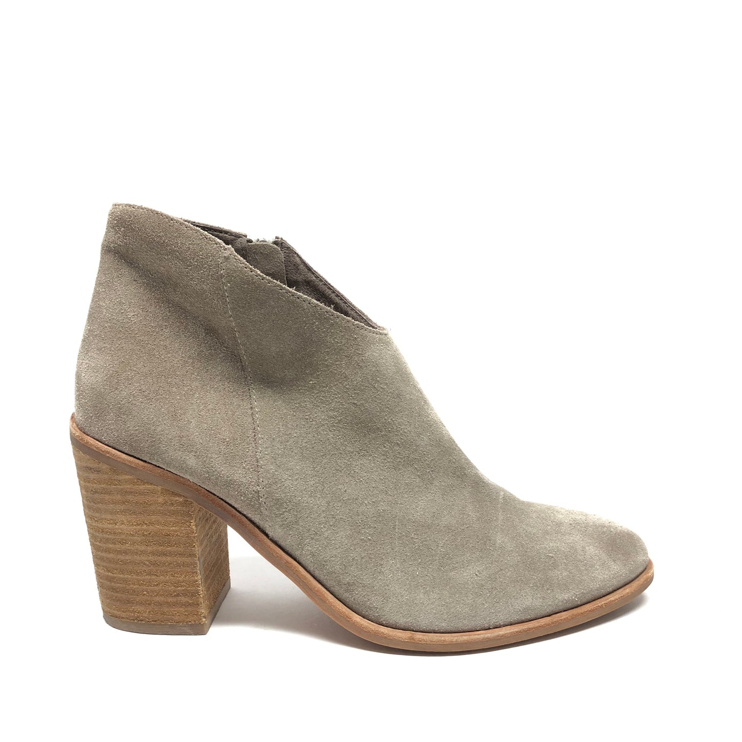 Boots Ankle Heels By Jeffery Campbell In Grey, Size: 9.5