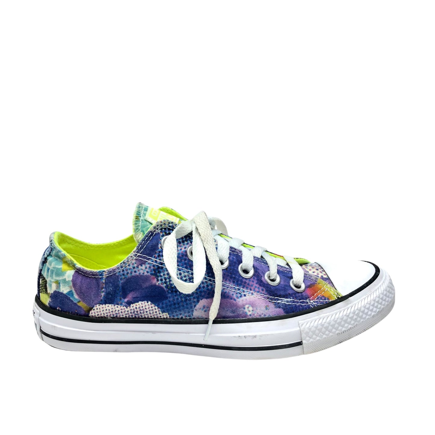 Shoes Sneakers By Converse In Blue & Purple, Size: 7