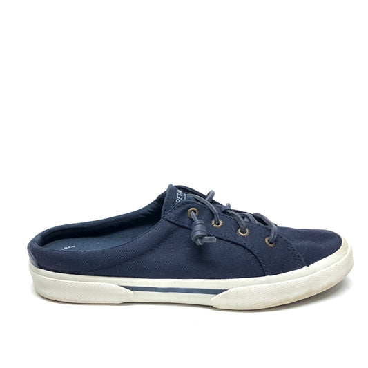 Shoes Sneakers By Sperry In Navy, Size: 9