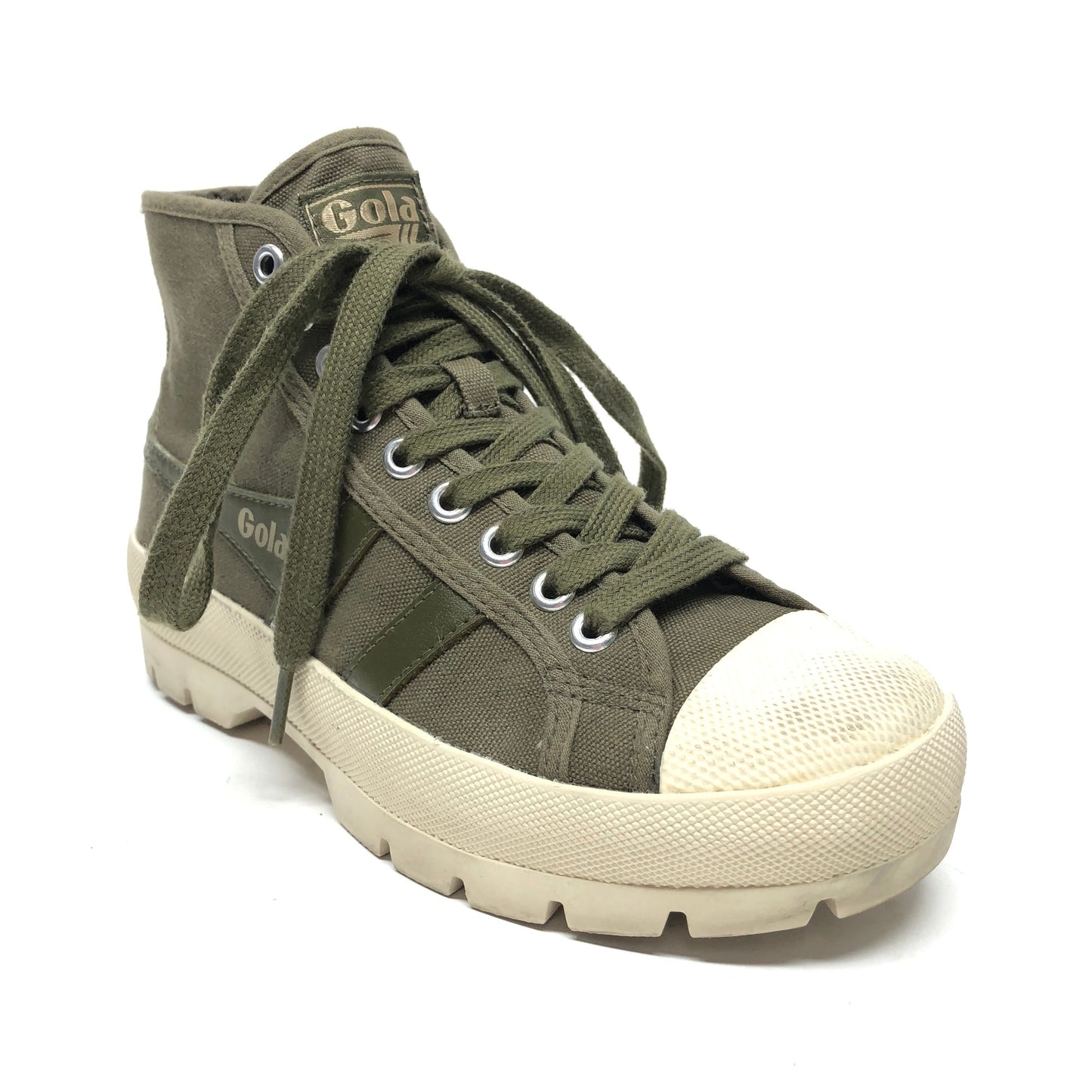 Shoes Sneakers By Gola In Green, Size: 6