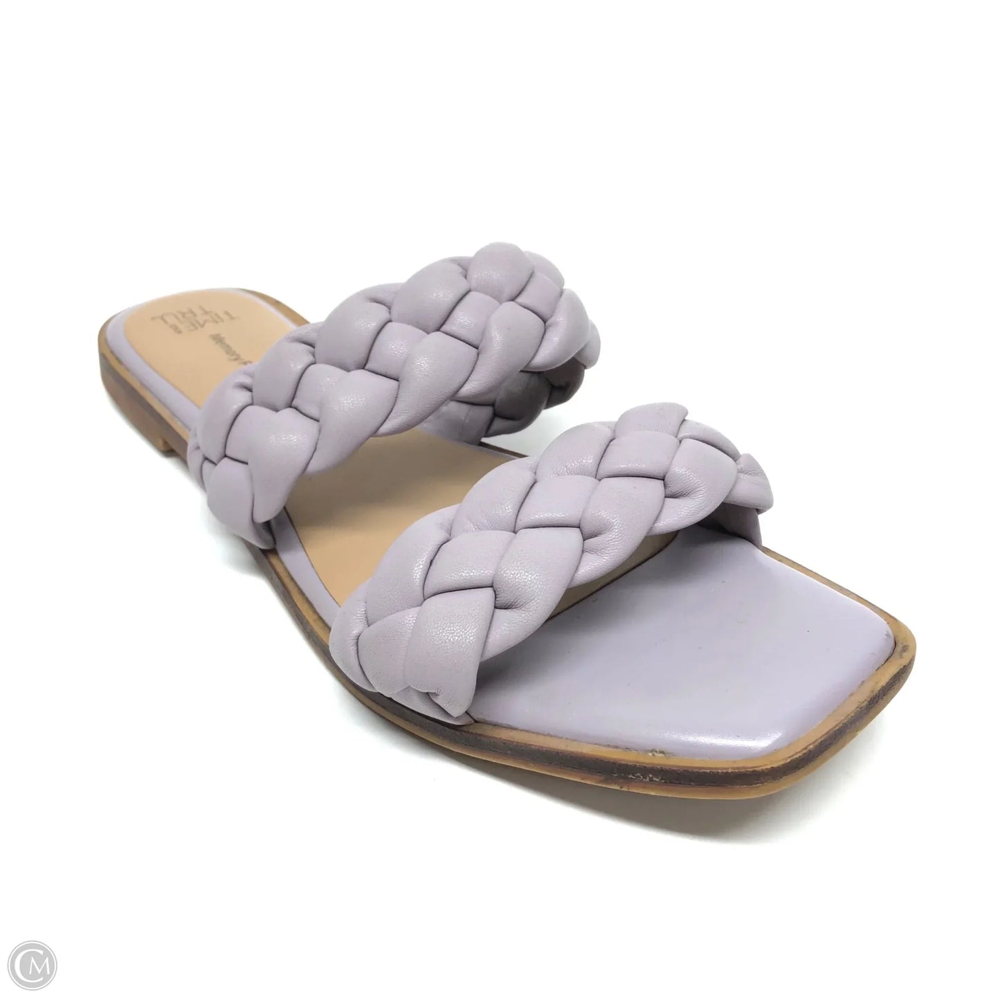 Sandals Flats By Time And Tru In Purple, Size: 8