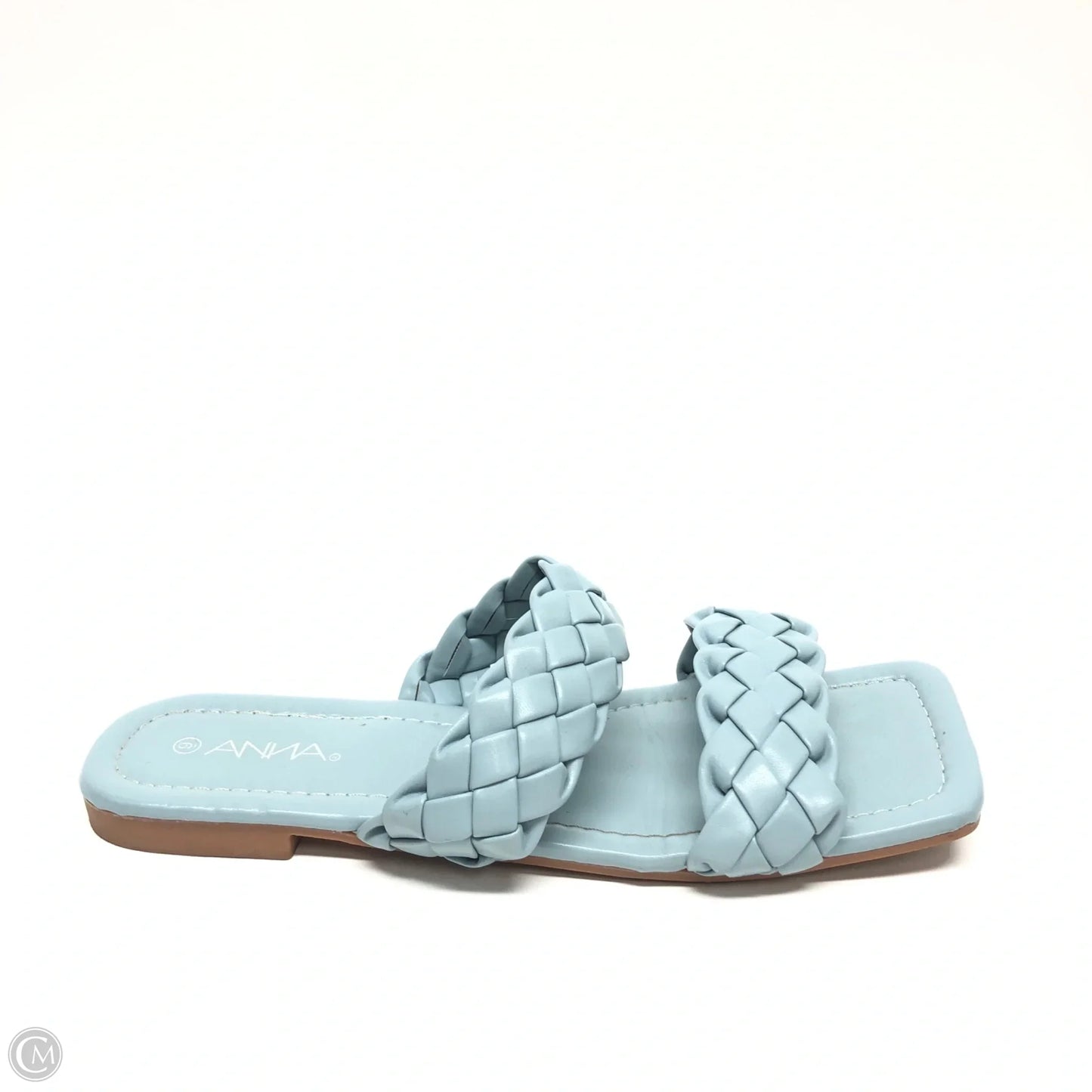 Sandals Flats By Cme In Blue, Size: 9