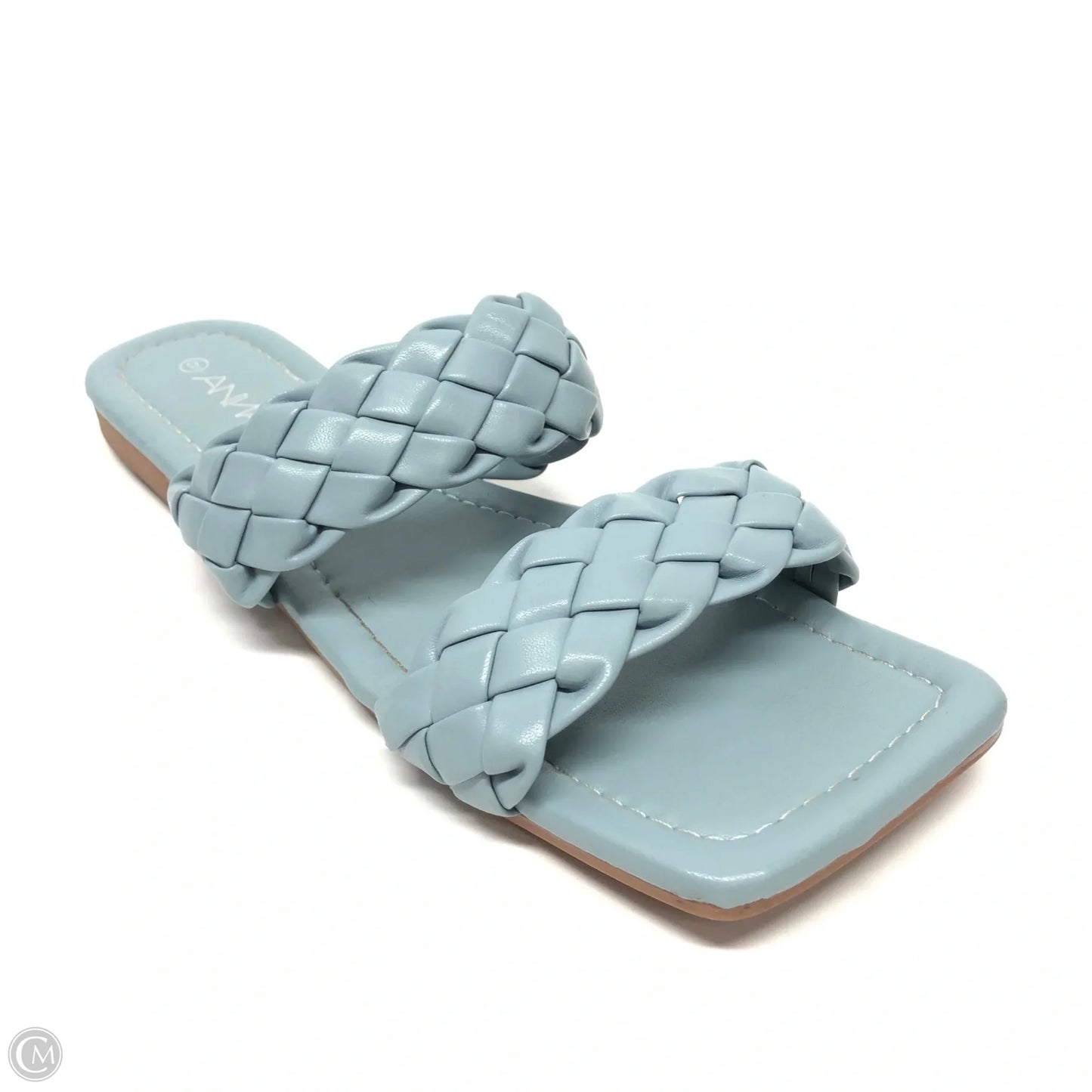 Sandals Flats By Cme In Blue, Size: 9