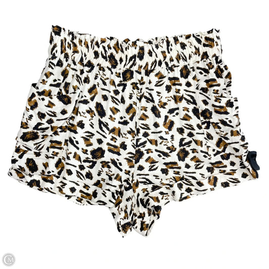 Shorts By Show Me Your Mumu In Brown & Cream, Size: Xl