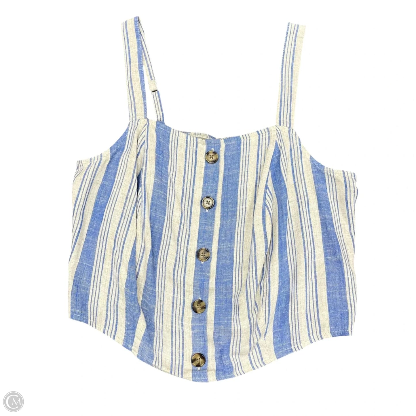 Top Sleeveless By Torrid In Blue, Size: L