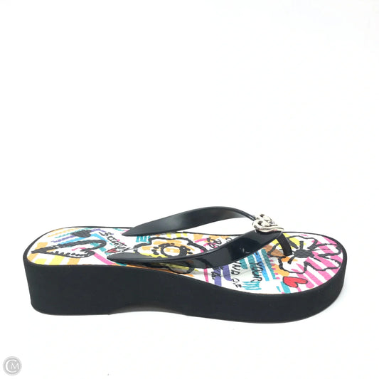 Sandals Flip Flops By Brighton In Multi-colored, Size: 6