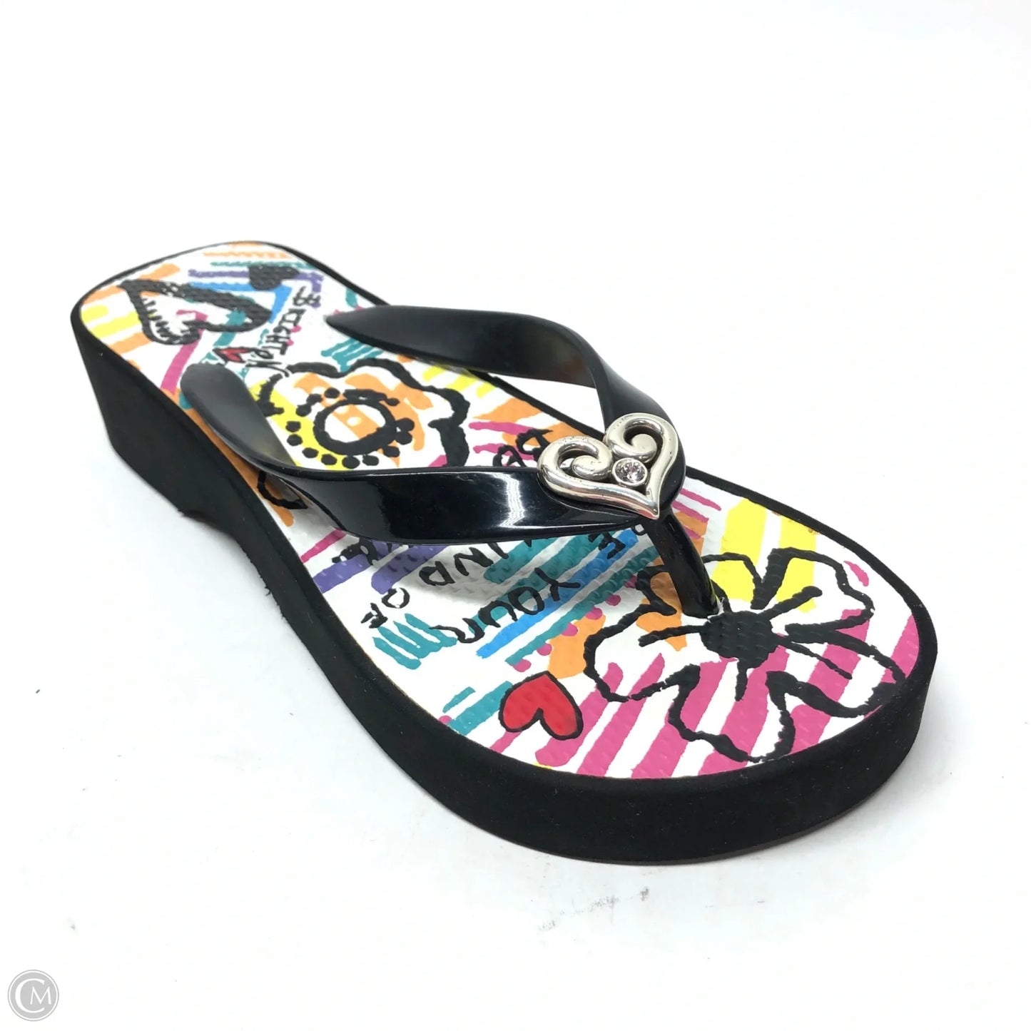 Sandals Flip Flops By Brighton In Multi-colored, Size: 6