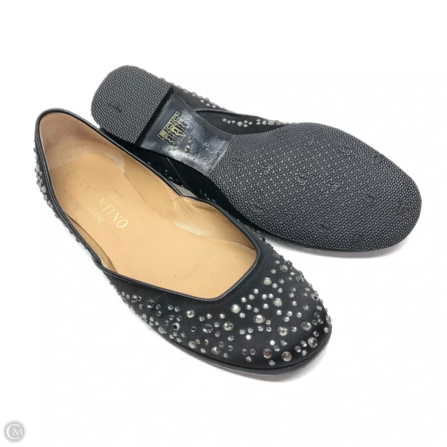 Shoes Luxury Designer By Valentino-garavani In Black, Size: 6.5