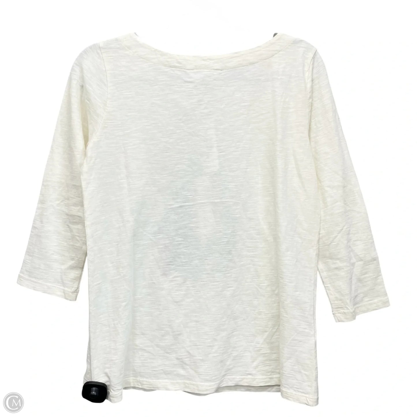 Top 3/4 Sleeve Basic By Tommy Bahama In Beige, Size: Xs