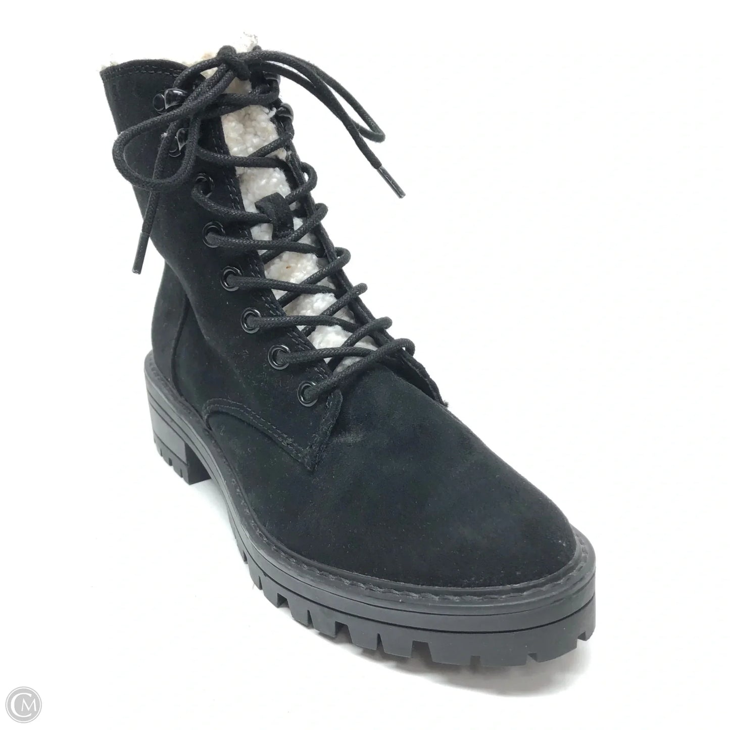 Boots Combat By Universal Thread In Black, Size: 6.5