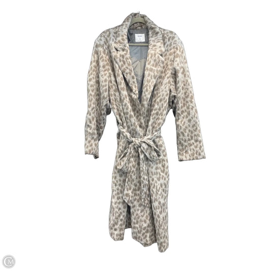 Coat Trench Coat By Old Navy In Leopard Print, Size: 4x