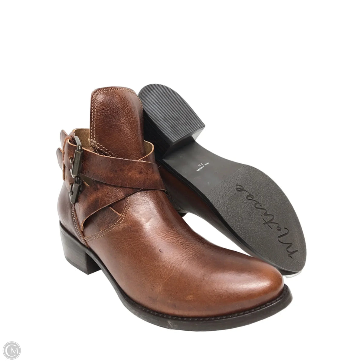 Boots Ankle Heels By Matisse In Brown, Size: 8