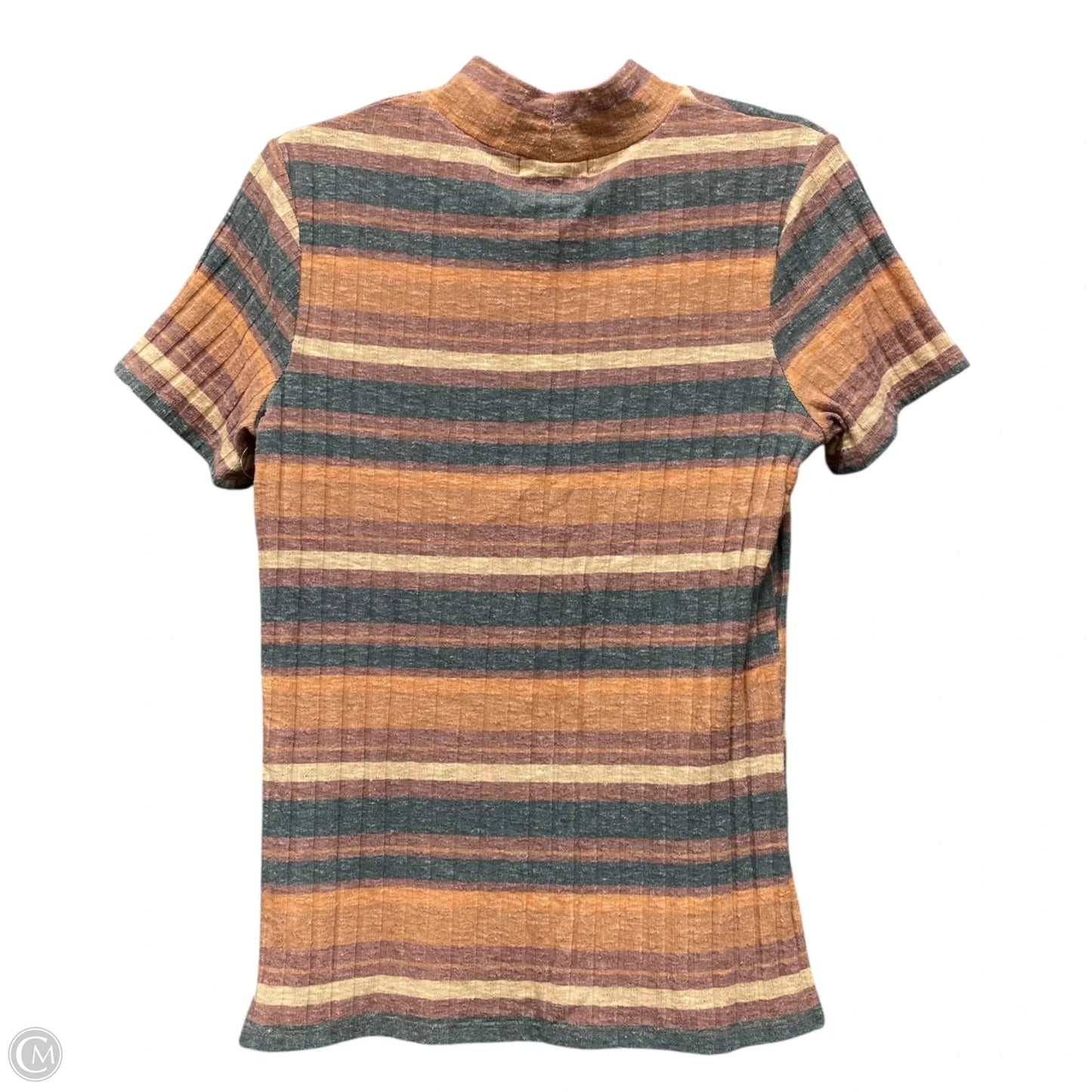 Top Short Sleeve By Coco + Jaimeson In Orange, Size: L