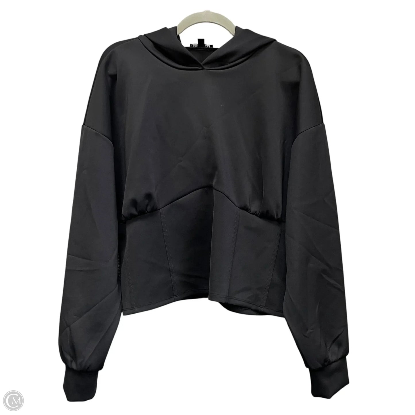 Sweatshirt Hoodie By Express In Black, Size: Xl