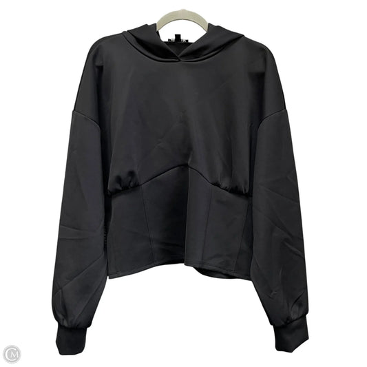 Sweatshirt Hoodie By Express In Black, Size: Xl