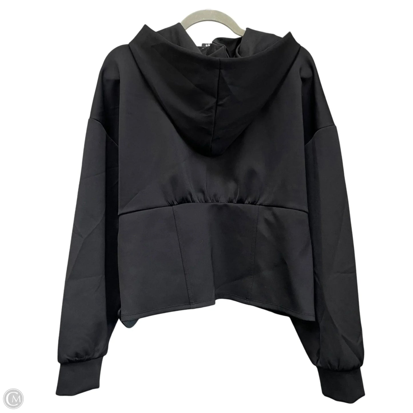 Sweatshirt Hoodie By Express In Black, Size: Xl