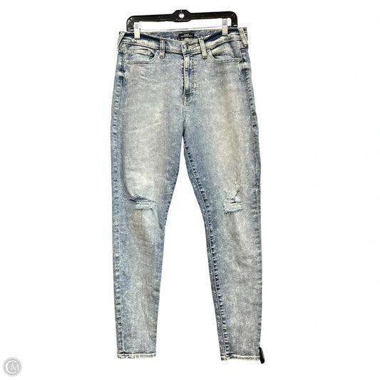 Jeans Skinny By True Religion In Blue Denim, Size: 16