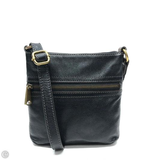 Crossbody Leather By Fossil, Size: Small