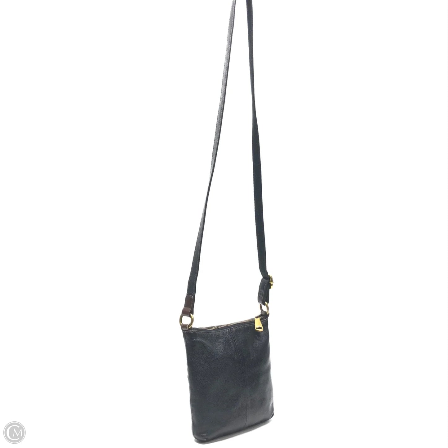 Crossbody Leather By Fossil, Size: Small