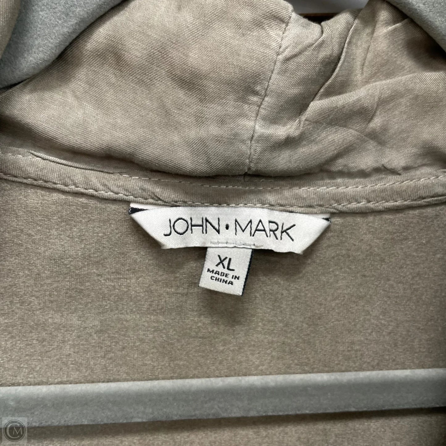 Tunic Long Sleeve By John Mark In Beige, Size: Xl